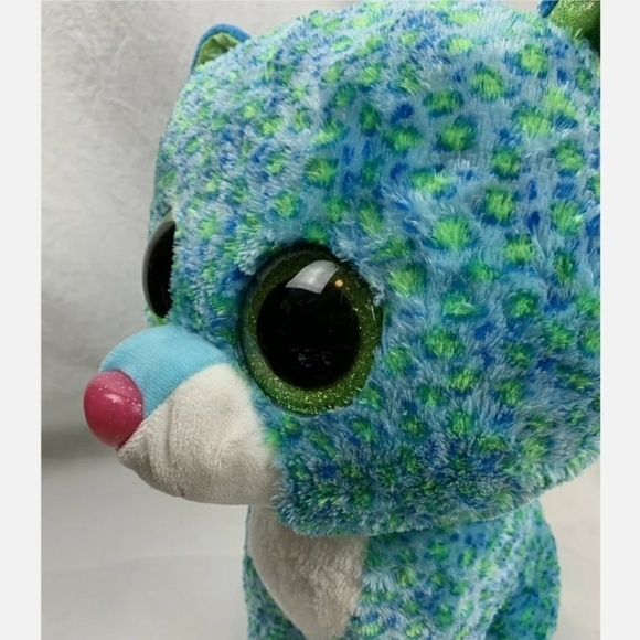 TY Beanie Boo Cougar Leopard Plush Stuffed Animal - Picture 3 of 8